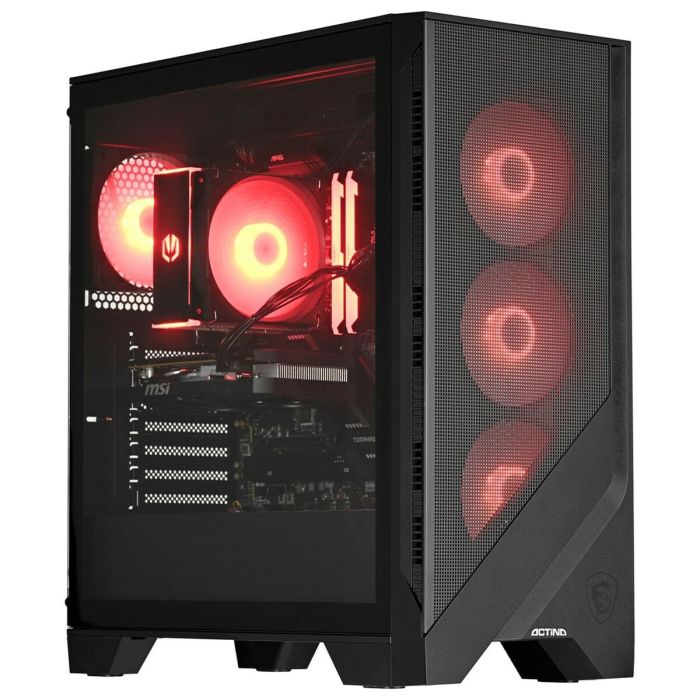 PC de Sobremesa Actina KOMACNGIP0091 AMD RYZEN™ 7 5700X3D 32 GB RAM 1 TB SSD NVIDIA GEFORCE 4070 SUPER PC de Sobremesa Actina KOMACNGIP0091 AMD RYZEN™ 7 5700X3D 32 GB RAM 1 TB SSD NVIDIA GEFORCE 4070 SUPER