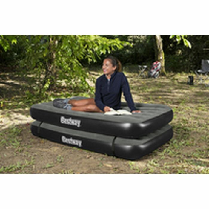 Bestway Airbed Tritech™ Connect and Rest™ Cama Hinchable 3 en 1 - Individual, Elevada o King Size - 188x99x25 cm - Soporta 150 kg 73 Bestway Airbed Tritech™ Connect and Rest™ Cama Hinchable 3 en 1 - Individual, Elevada o King Size - 188x99x25 cm - Soporta 150 kg 73