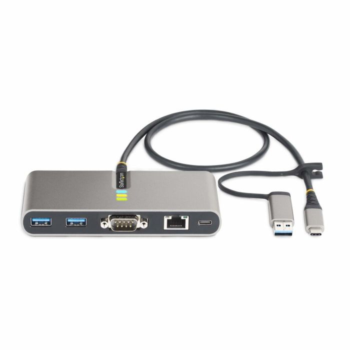 Cable USB Startech 5G2A1SGBB-USB-C-HUB Gris 13 Cable USB Startech 5G2A1SGBB-USB-C-HUB Gris 13