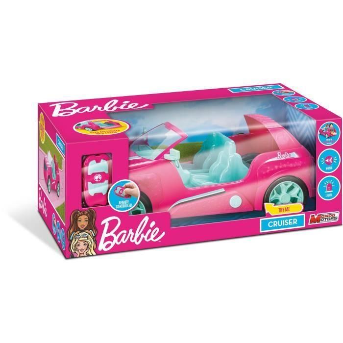 Mondo Motors - Coche de control remoto - SUV convertible - Barbie Cruiser 5