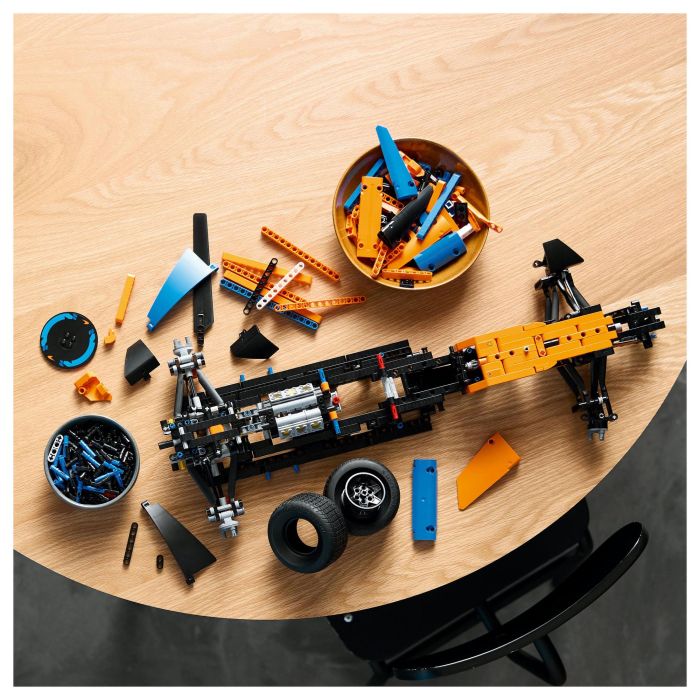 Lego 42141 Technic The McLaren Formula 1 2022 Race Car, modelo a escala F1, kit de construcción para adultos