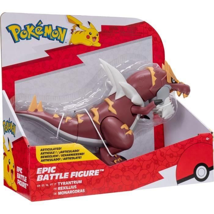 Figura - BANDAI - Pokémon legendario Rexilius - 30 cm, articulada, escala dibujos animados 2 Figura - BANDAI - Pokémon legendario Rexilius - 30 cm, articulada, escala dibujos animados 2