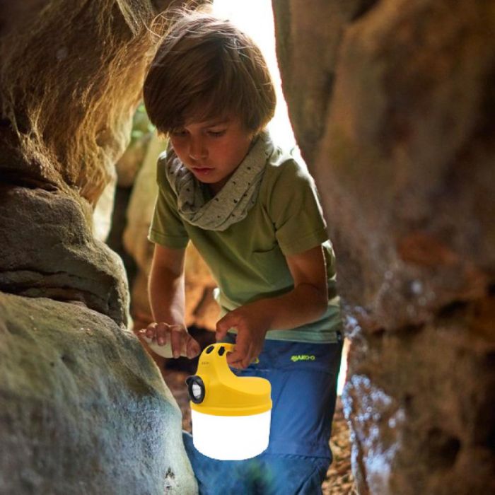 Edm Linterna/Farol de Camping Recargable 18W 500lm con Indicador de Carga y 2 Baterías 1200mAh 5 Edm Linterna/Farol de Camping Recargable 18W 500lm con Indicador de Carga y 2 Baterías 1200mAh 5