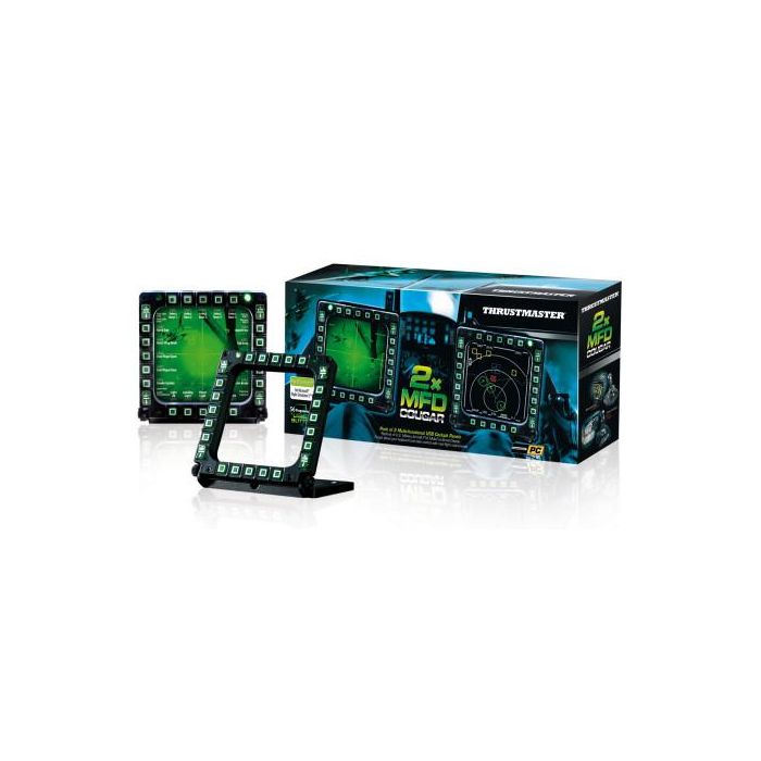 Thrustmaster Dial multifunción MFD COUGAR para PC, Panel de cabina USB con 2 bases multidireccionales, 20 botones, 4 interruptores y luz de fondo 5 Thrustmaster Dial multifunción MFD COUGAR para PC, Panel de cabina USB con 2 bases multidireccionales, 20 botones, 4 interruptores y luz de fondo 5