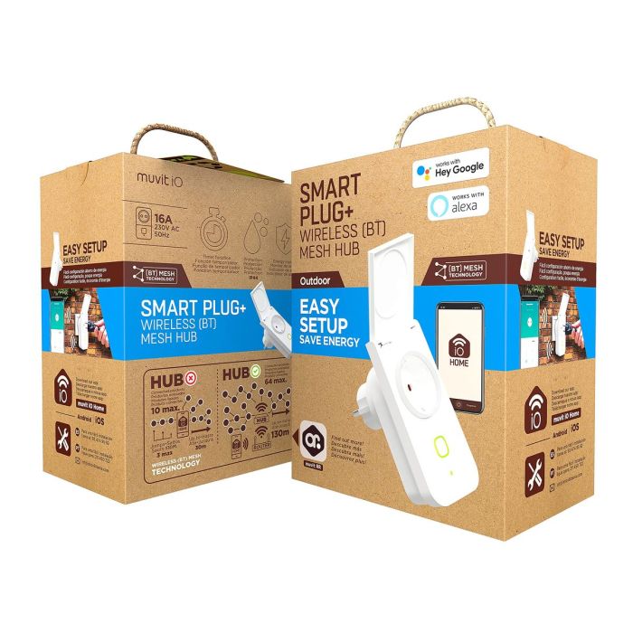 muvit iO enchufe inteligente Outdoor WiFi + Hub BT Mesh 8 muvit iO enchufe inteligente Outdoor WiFi + Hub BT Mesh 8