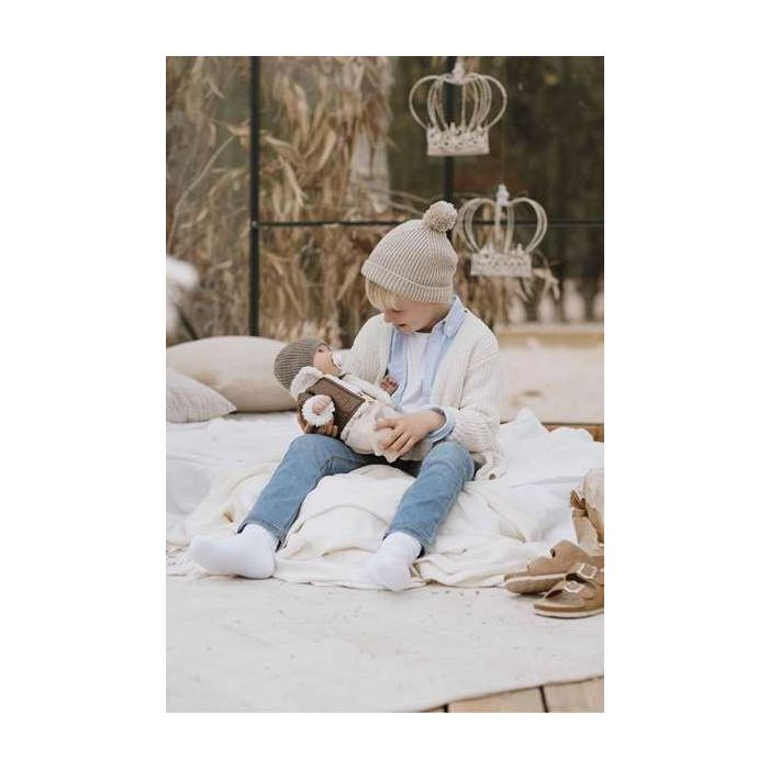 Muñecas Arias Muñeca Iria 45 cm Marron C/Mecanismo 14 Sonidos Magnetico Try Me