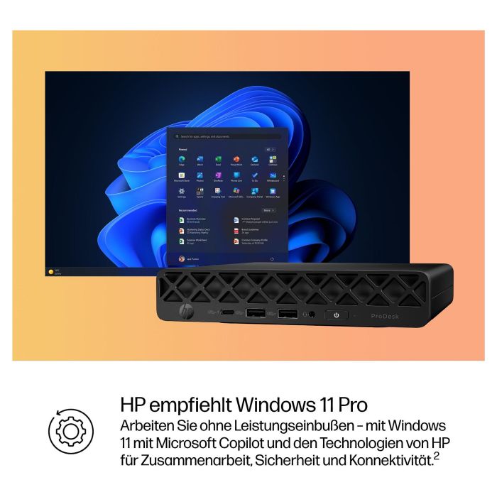 HP PRODESK 4 MINI G1I U7-265T Ordenador de Sobremesa 10