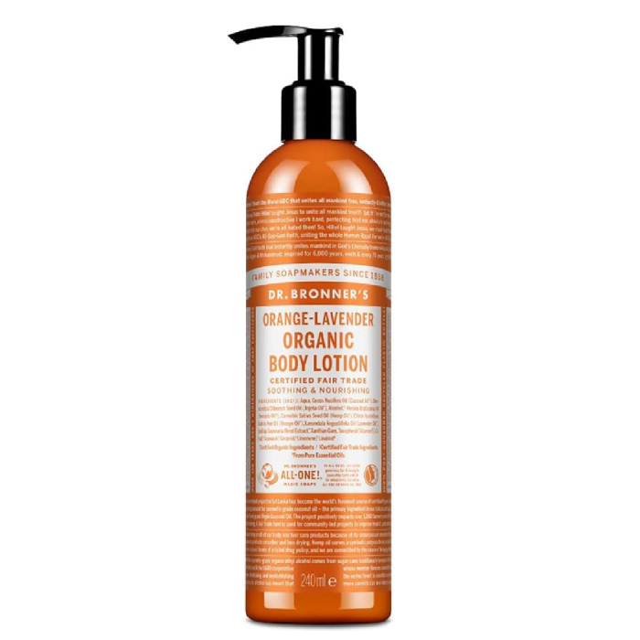 Dr Bronner'S Locion Corporal Naranja-Lavanda 240 mL