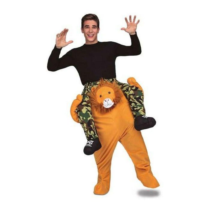 Disfraz adulto león a hombros talla unica 3 Disfraz adulto león a hombros talla unica 3