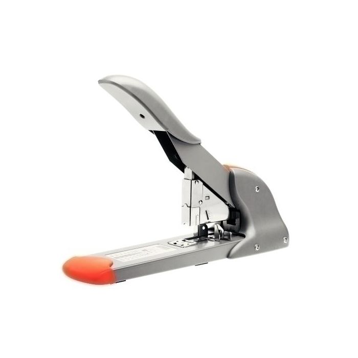 Rapid Grapadora de Sobremesa HD210 Plata/Naranja, 210 Hojas, Usa Grapas 9/8-24, 23/8-24. Acero.