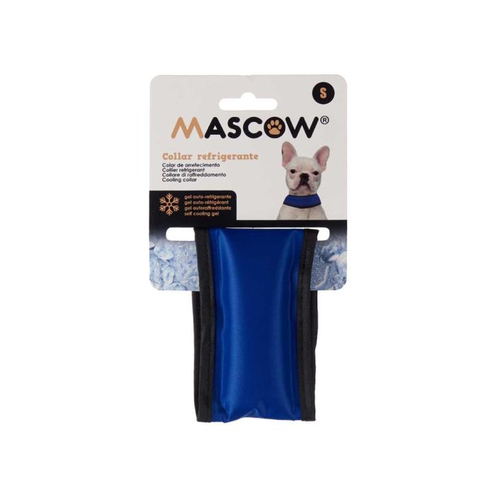 Mascow Collar Refrigerante Perro 30 cm Azul/Negro (Set de 20) 2
