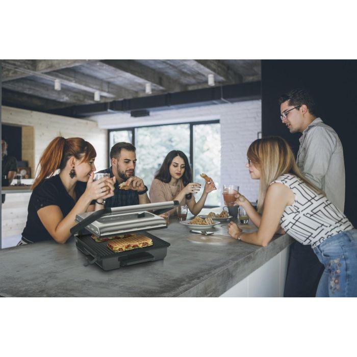 GRILL TEFAL INICIO ADJUST - 2000W - TERMOSTATO AJUSTABLE 3 NIVELES - PLACAS ANTIADHERENTES - CUERPO ACERO INOXIDABLE 7 GRILL TEFAL INICIO ADJUST - 2000W - TERMOSTATO AJUSTABLE 3 NIVELES - PLACAS ANTIADHERENTES - CUERPO ACERO INOXIDABLE 7