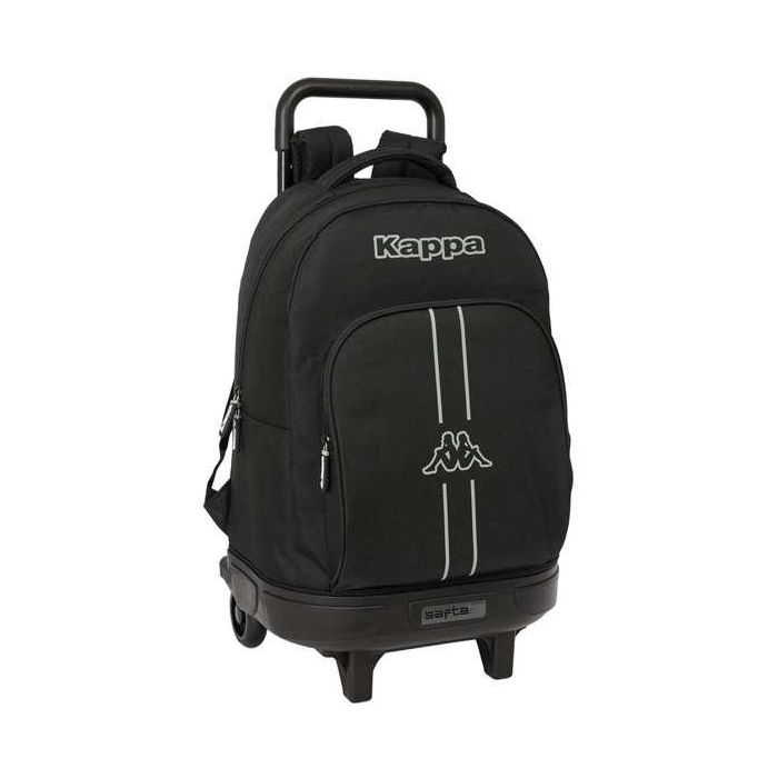 Mochila Escolar Kappa Dark Negro 33 x 45 x 22 cm