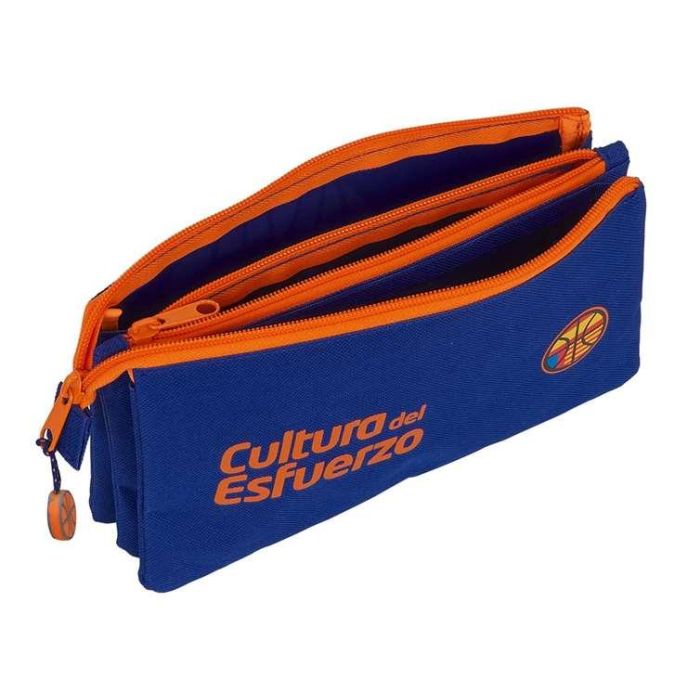 Bolso Escolar Safta Portatodo Valencia Basket Club Triple 220x30x120 mm 1 Bolso Escolar Safta Portatodo Valencia Basket Club Triple 220x30x120 mm 1