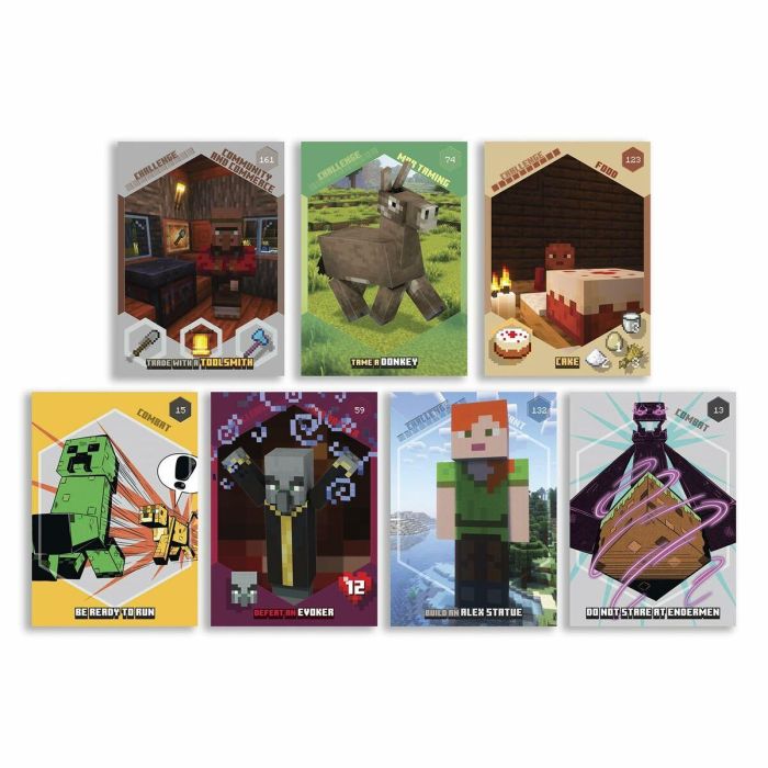 Panini PAN8051708015430 Pack de Inicio Minecraft TC 4 - Incluye Carpeta, 2 Fundas, 1 Parche y 1 Carta EL 2 Panini PAN8051708015430 Pack de Inicio Minecraft TC 4 - Incluye Carpeta, 2 Fundas, 1 Parche y 1 Carta EL 2
