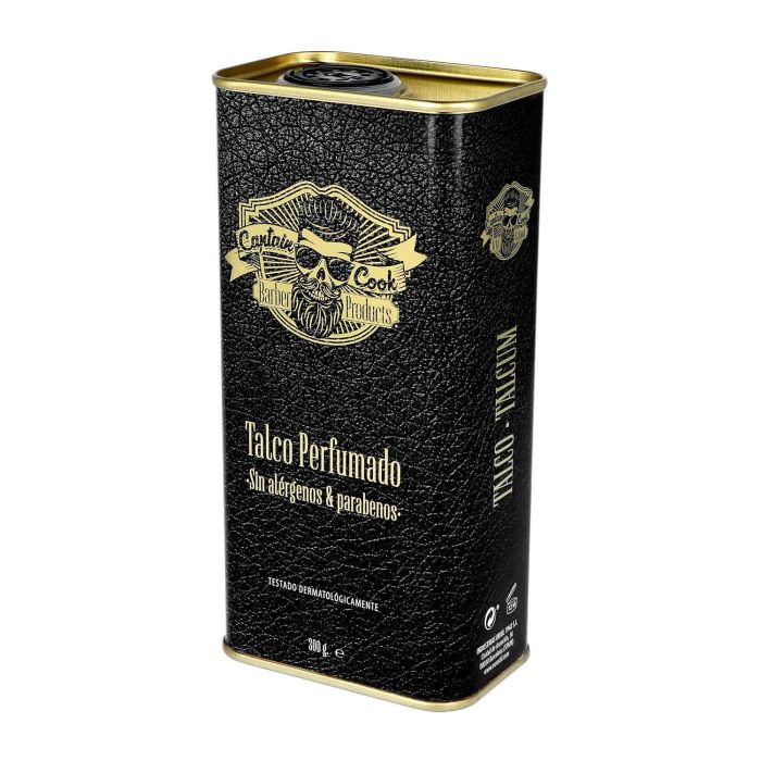 Captain Cook talco perfumado sin parabenos 300 gr Captain Cook talco perfumado sin parabenos 300 gr
