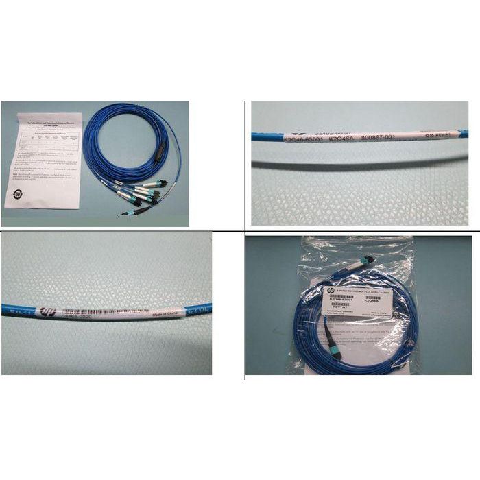 Hewlett Packard Enterprise Cable de Fibra Óptica Breakout MPO a 4xLC, 5m, para Transceptores 40G y 100G