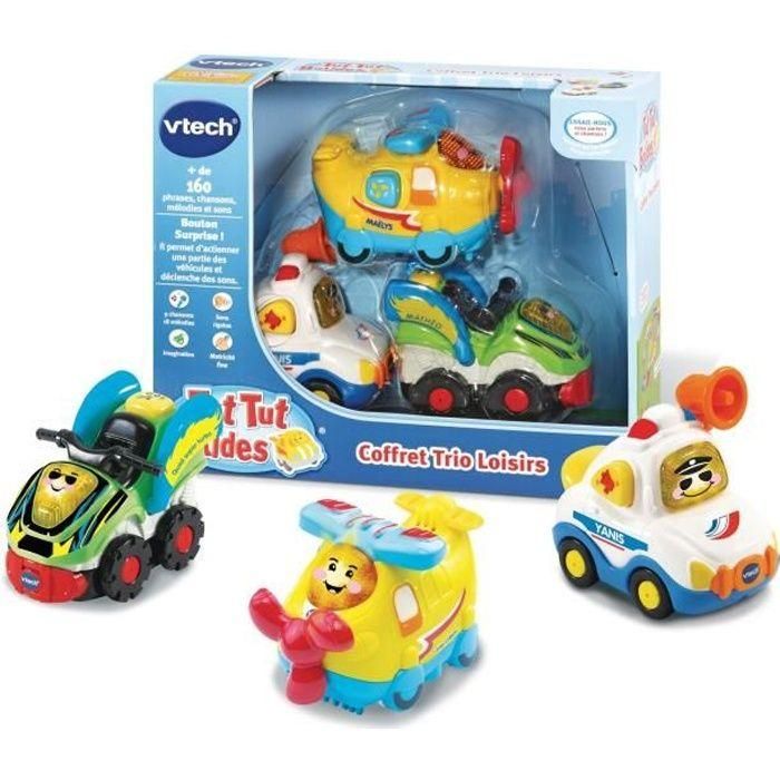 VTECH - TUT TUT BOLIDES - Trio Loisirs Box (Avión + Fórmula 1 + Autobús) 0 VTECH - TUT TUT BOLIDES - Trio Loisirs Box (Avión + Fórmula 1 + Autobús) 0