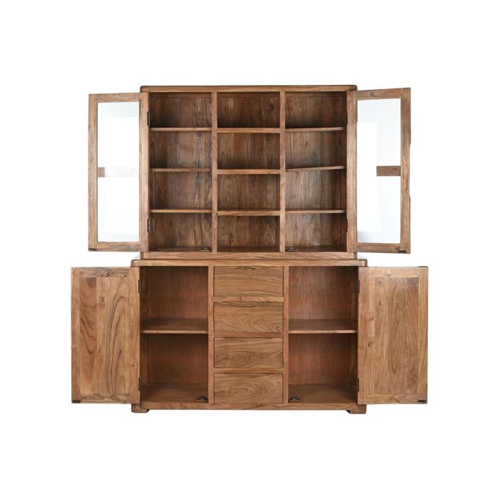Vitrina Alpino DKD Home Decor Marron 45 x 180 x 140 cm 7 Vitrina Alpino DKD Home Decor Marron 45 x 180 x 140 cm 7