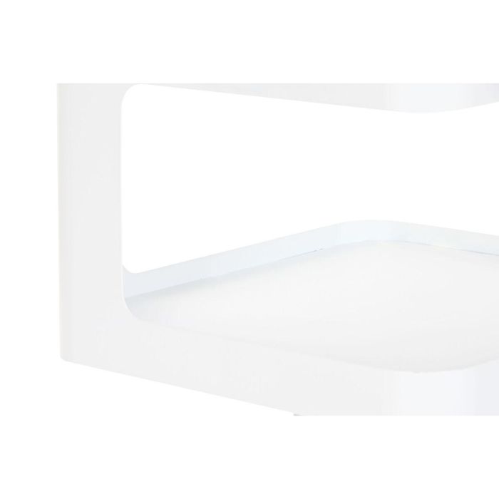 Mesa auxiliar Home ESPRIT Blanco 40 x 40 x 54 cm 2 Mesa auxiliar Home ESPRIT Blanco 40 x 40 x 54 cm 2