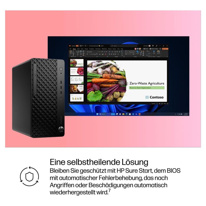 HP ProDesk 4 G1i AI CU7-265 Ordenador de Sobremesa, 16GB RAM, 512GB SSD, Windows 11 Pro 9 HP ProDesk 4 G1i AI CU7-265 Ordenador de Sobremesa, 16GB RAM, 512GB SSD, Windows 11 Pro 9