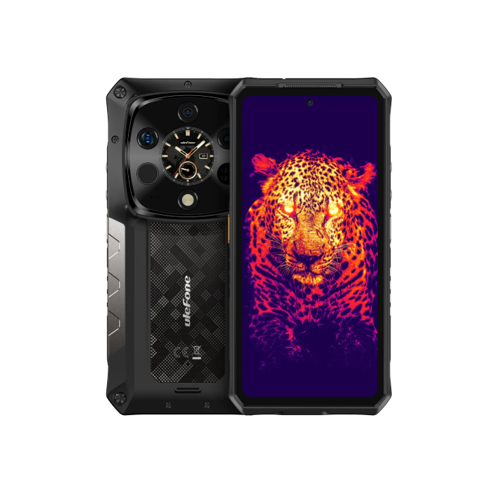 Ulefone Armor 28 Ultra Thermal 5G, 64GB RAM, 32GB+1TB/2TB Expansión, 6.67" Dual, 64MP+50MP+50MP, 8K, Negro