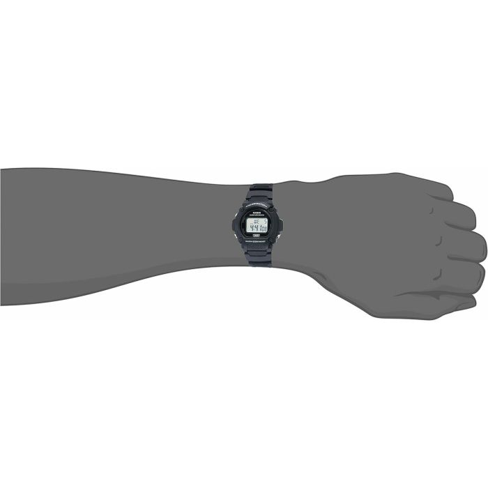Reloj Hombre Casio W-219H-1AVCF Negro 4