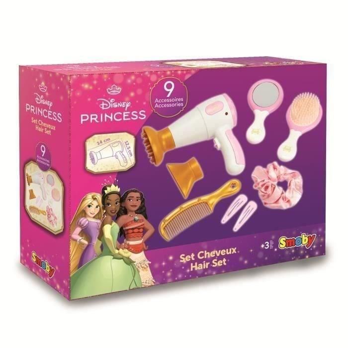 Smoby SMO3032163201700 - Set de peinado de Princesas Disney para niñas - 3 años 4 Smoby SMO3032163201700 - Set de peinado de Princesas Disney para niñas - 3 años 4