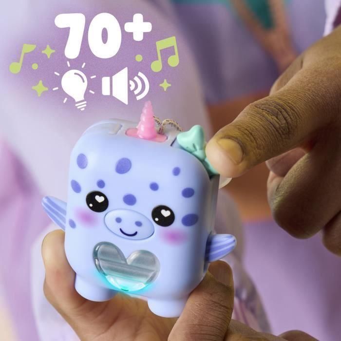 Nano-mals Bubbly el Narval, compañero electrónico, más de 70 reacciones, para niños a partir de 5 años 1 Nano-mals Bubbly el Narval, compañero electrónico, más de 70 reacciones, para niños a partir de 5 años 1