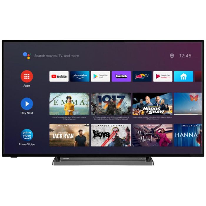 Smart TV Toshiba 55MG8F63DG 55" 4K Ultra HD LED HDR HDR10 DVB-T2 Google Assistant Direct-LED LCD DVB-S2 Smart TV Toshiba 55MG8F63DG 55" 4K Ultra HD LED HDR HDR10 DVB-T2 Google Assistant Direct-LED LCD DVB-S2