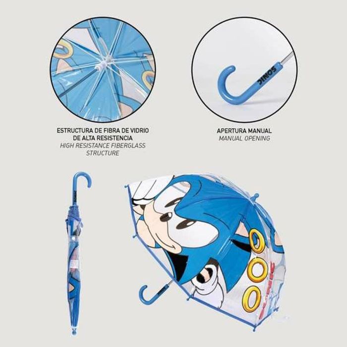 Paraguas manual burbuja sonic 45 cm 2 Paraguas manual burbuja sonic 45 cm 2
