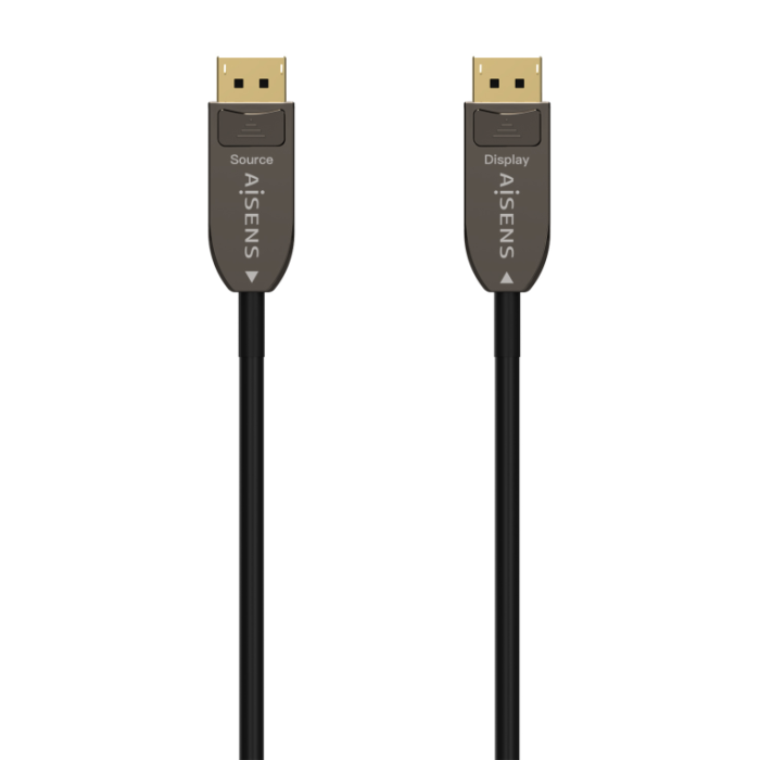 Cable DisplayPort 1.4 AOC 8K Aisens A155-0606/ DisplayPort Macho - DisplayPort Macho/ 10m/ Negro Cable DisplayPort 1.4 AOC 8K Aisens A155-0606/ DisplayPort Macho - DisplayPort Macho/ 10m/ Negro