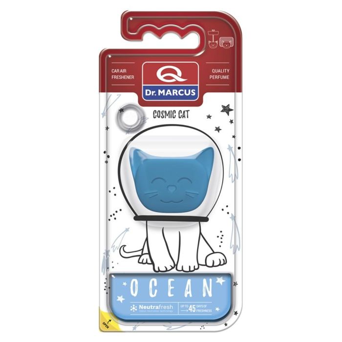 Ambientador para Coche Dr Marcus Cosmic Cat Ocean Plástico Colgante 2
