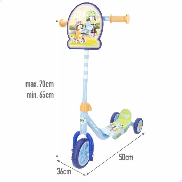 Patinete Bluey Goma Metal Plástico 11 Patinete Bluey Goma Metal Plástico 11