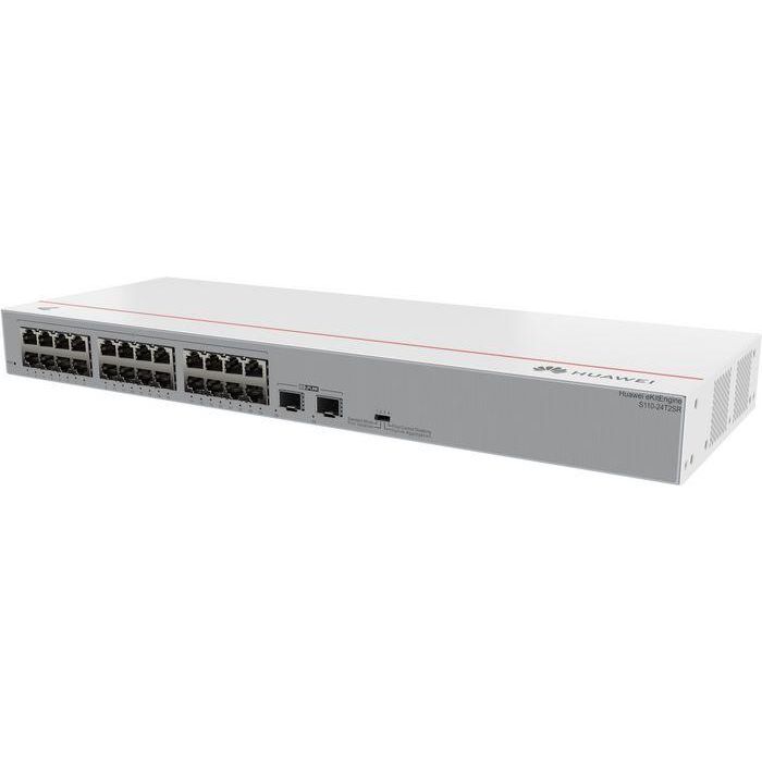 HUAWEI eKit 24*10/100/1000BASE-T ports, 2*GE SFP ports, AC power 1 HUAWEI eKit 24*10/100/1000BASE-T ports, 2*GE SFP ports, AC power 1
