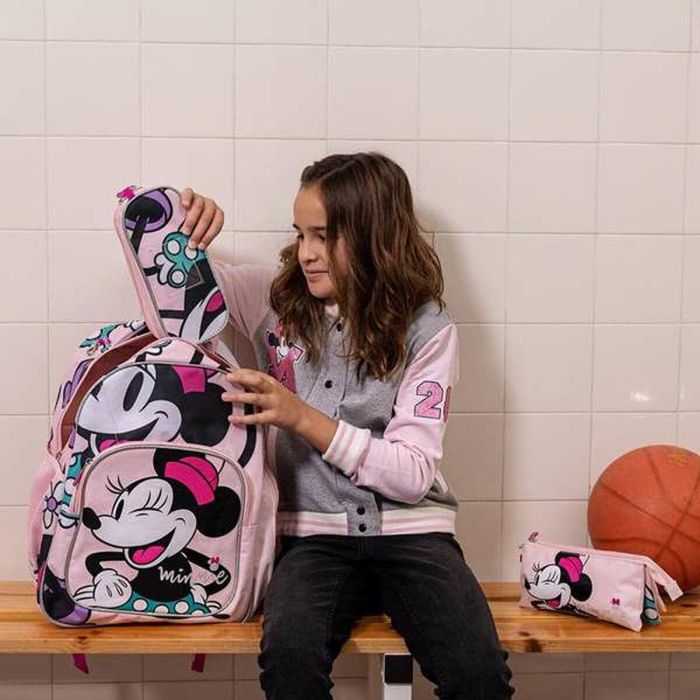 Mochila escolar mediana 42 cm minnie 2 Mochila escolar mediana 42 cm minnie 2