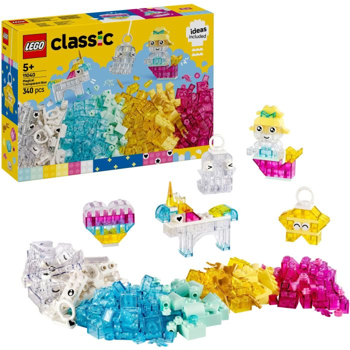 Lego Juego de Construcción Caja de Magia Transparente Classic, Edad Mínima 5 Años 7