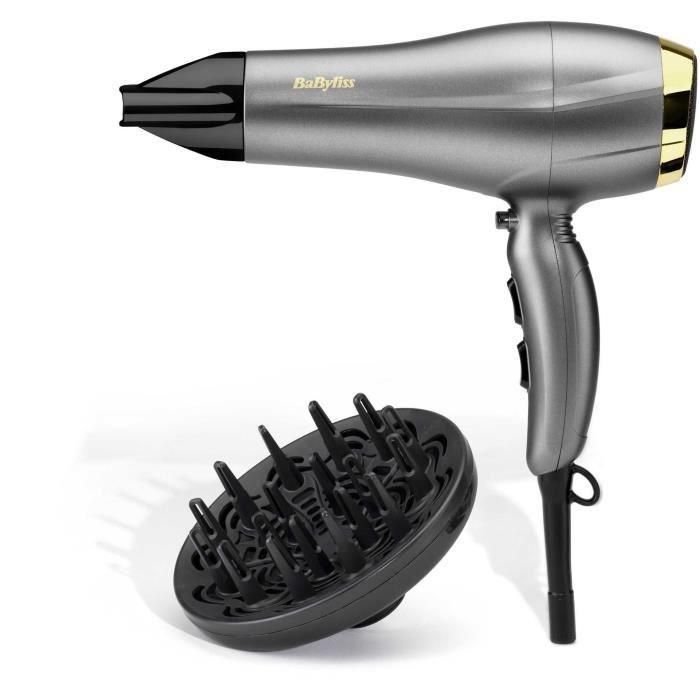 Secador de pelo Titanium Gold 2300 - BABYLISS - 5513TE - 2300 W - 3 temperaturas / 2 velocidades Secador de pelo Titanium Gold 2300 - BABYLISS - 5513TE - 2300 W - 3 temperaturas / 2 velocidades