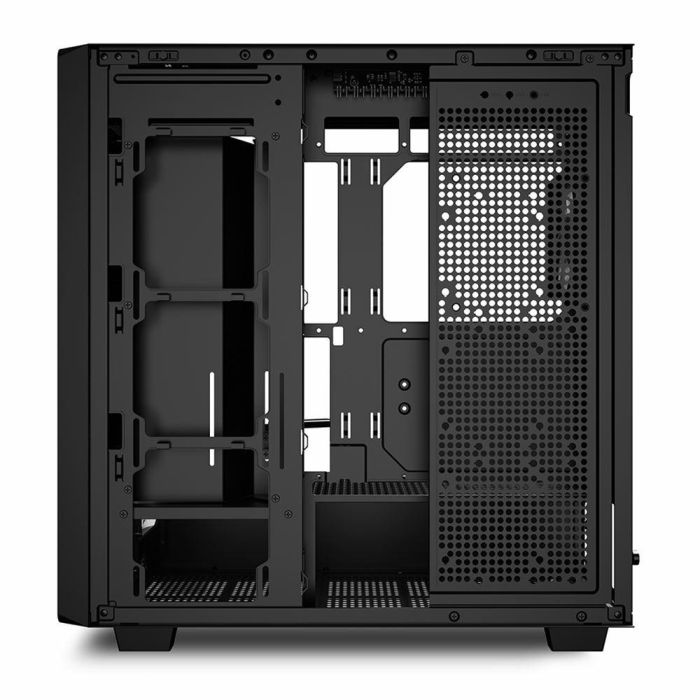 Sharkoon REBEL C70G RGB - Torre Gaming Full Tower con Panel Frontal de Madera, Cristal Templado y 4 Ventiladores RGB Negro 7 Sharkoon REBEL C70G RGB - Torre Gaming Full Tower con Panel Frontal de Madera, Cristal Templado y 4 Ventiladores RGB Negro 7
