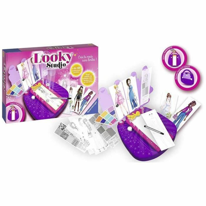 Ravensburger Looky Studio: Estudio de Diseño de Moda con LED para Niños y Niñas a partir de 6 Años 4