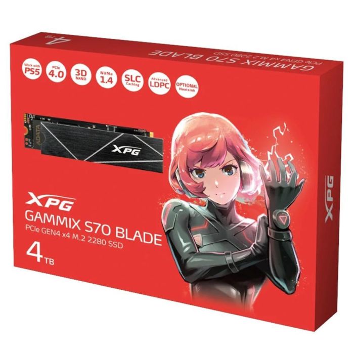 Disco Duro Adata XPG SSD GAMMIX S70 BLADE 4 TB SSD 3 Disco Duro Adata XPG SSD GAMMIX S70 BLADE 4 TB SSD 3