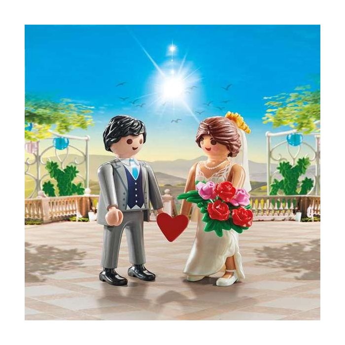 Playmobil Pareja de Novios con Accesorios para Mayores de 3 Años 2 Playmobil Pareja de Novios con Accesorios para Mayores de 3 Años 2