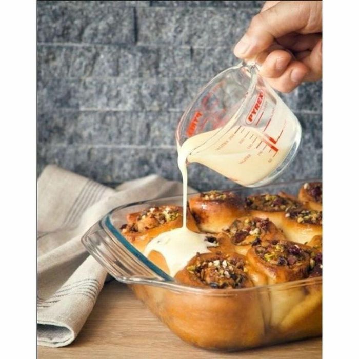 Pyrex PYR3426470296434 Juego de 3 fuentes para horno Rectangular Vidrio 20-25-28 cm 3 Pyrex PYR3426470296434 Juego de 3 fuentes para horno Rectangular Vidrio 20-25-28 cm 3