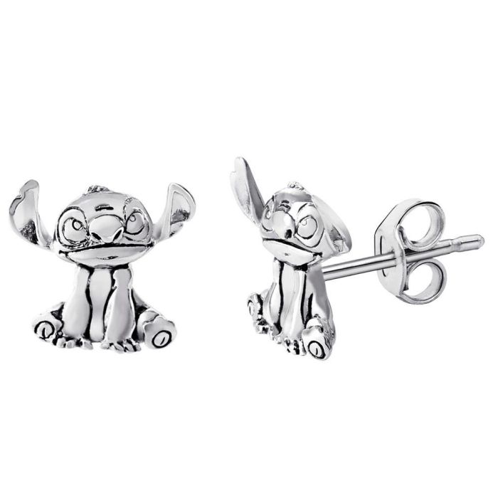 Pendientes Stitch Disney plata 1 Pendientes Stitch Disney plata 1