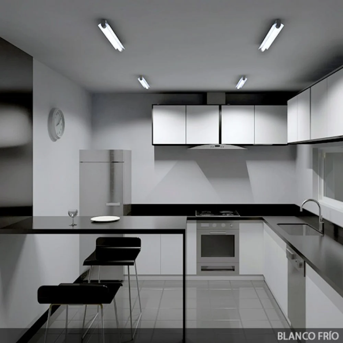 Tubo LED T8 10W 1200Lm 2700K 60Cm Cabeza Rotatoria 60.000H [HO-T8RDDG10W-WW-O] Tubo de Aluminio de Encendido Continuo 3