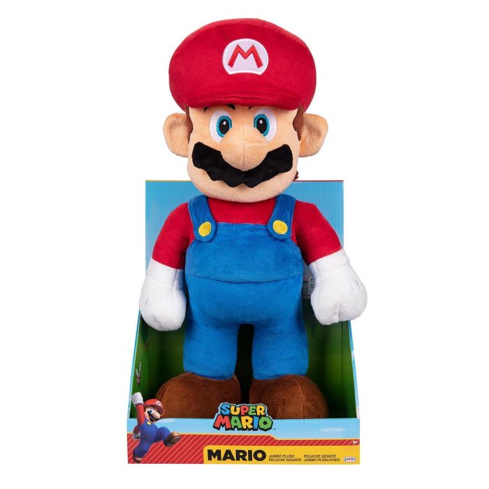 Super Mario - Peluche Jumbo De Mario