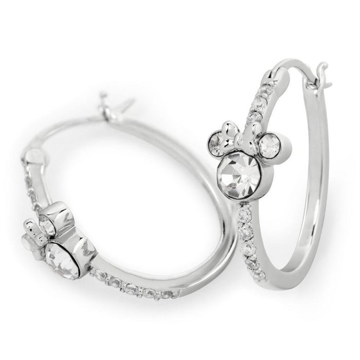 Pendientes Aro Minnie Disney plata 1 Pendientes Aro Minnie Disney plata 1
