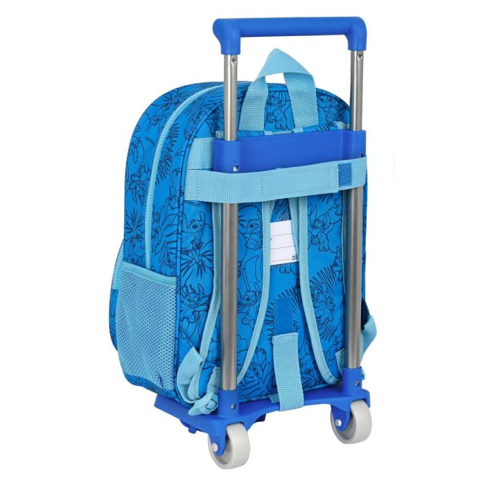 Mochila Escolar con Ruedas Stitch Azul 26 x 34 x 11 cm 1 Mochila Escolar con Ruedas Stitch Azul 26 x 34 x 11 cm 1