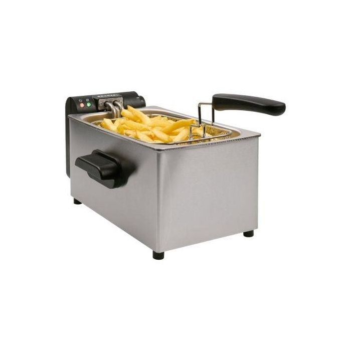Grunkel FRYPRO-3SS Freidora de Aceite 3L 2000W Acero Inoxidable. Control de temperatura ajustable, mango tacto frío y seguridad. Grunkel FRYPRO-3SS Freidora de Aceite 3L 2000W Acero Inoxidable. Control de temperatura ajustable, mango tacto frío y seguridad.