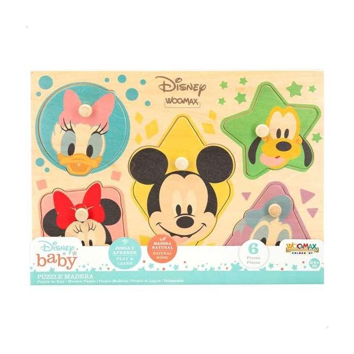 Puzzle de madera encajable disney 30x22 cm 3 Puzzle de madera encajable disney 30x22 cm 3